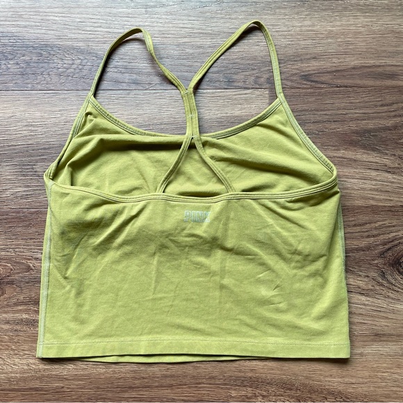 VS PINK Athletic Cropped Tank Size Medium - Picture 3 of 7